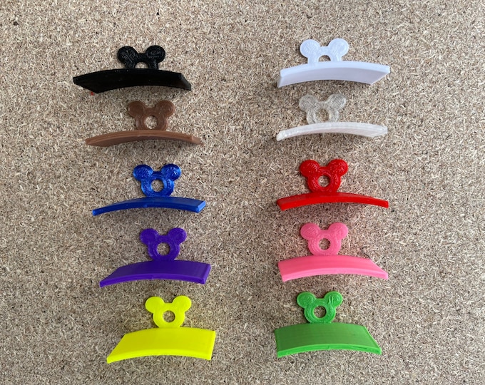 10 or 20 Packs of Mickey ear holder for headband displaying holiday gift idea for family friend Minnie ear collector for Disney themed room