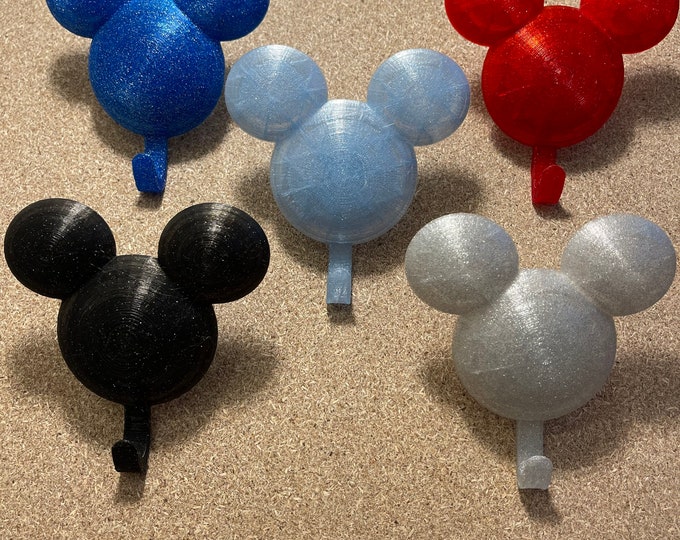 Mickey Themed Christmas Stocking holder Glitter colors offered