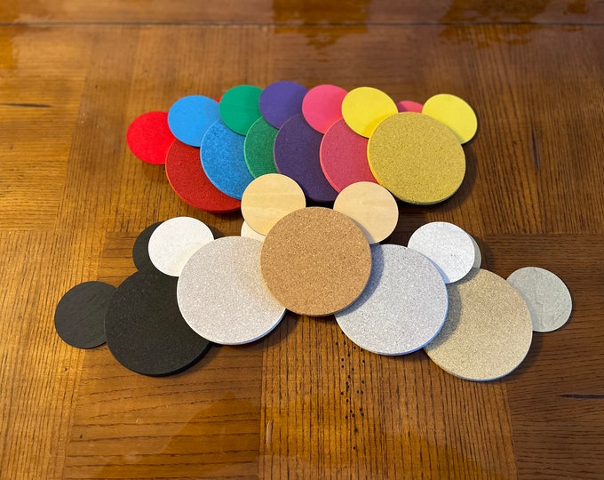 Mickey shaped magnetic cork pinboard for disney cruise pintrading on cabin door decorating - Show off and trade your favorite disney pins