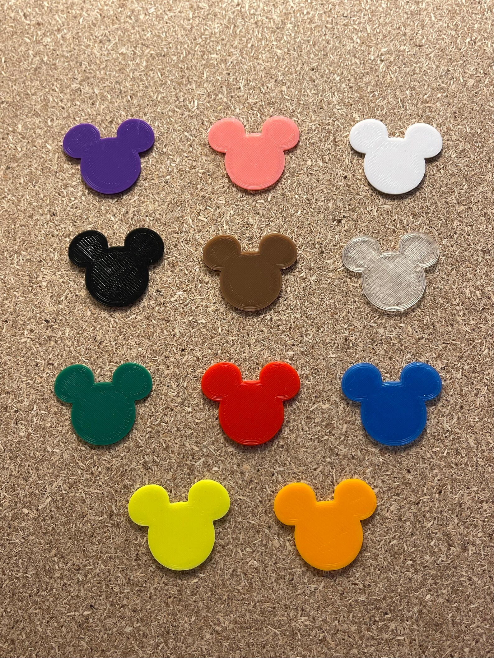 Decorated Mickey Ear Wall Displays Choose Any Color Scheme - Etsy