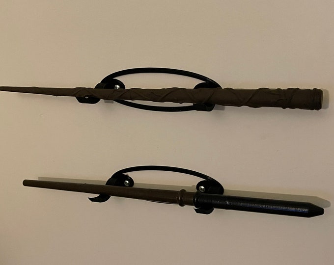 Wand Wall Mount x2pack 3-D printed item