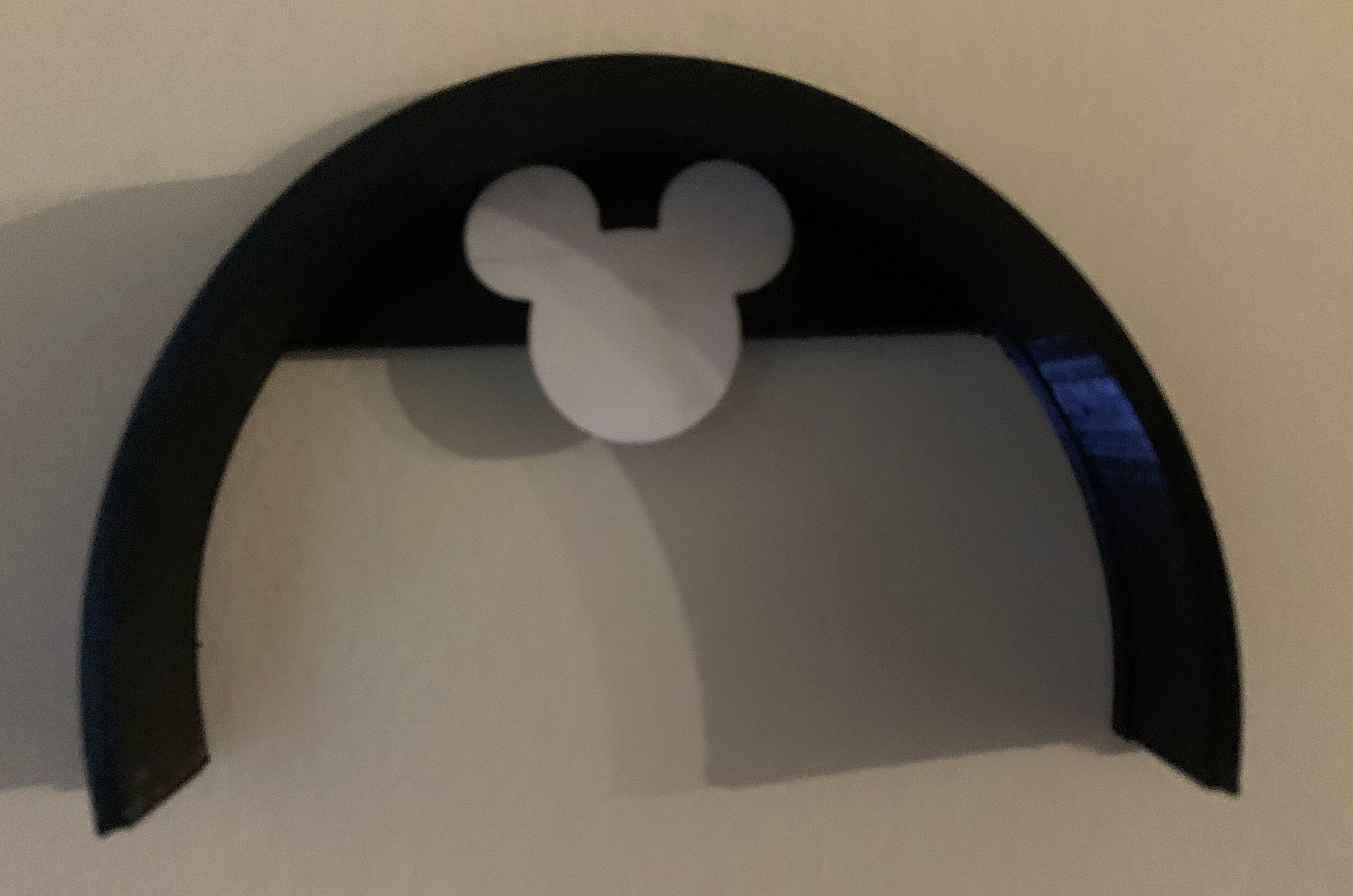 Mickey Ear Wall Display Etsy