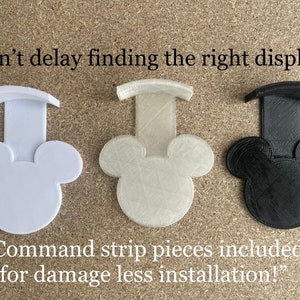 Mickey Themed Ear display wall mount