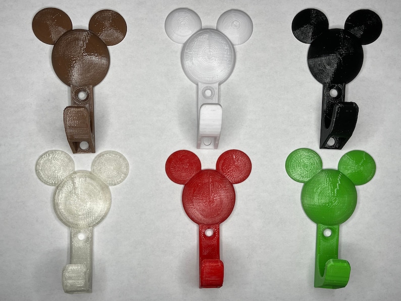 Mickey Mouse Themed Wall Hook Etsy
