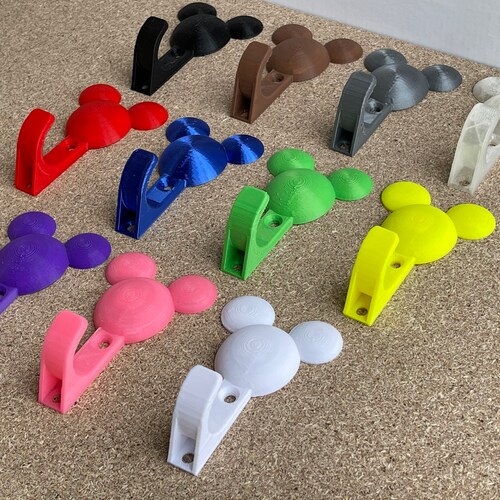 Mickey Mouse Themed Wall Hook Etsy