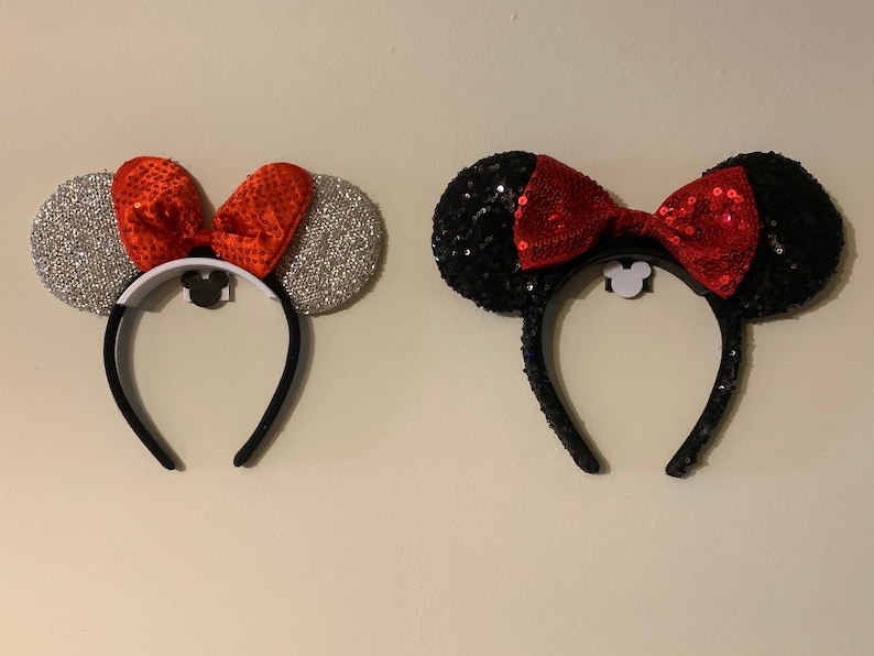 this is how thedisney ear holders look on display