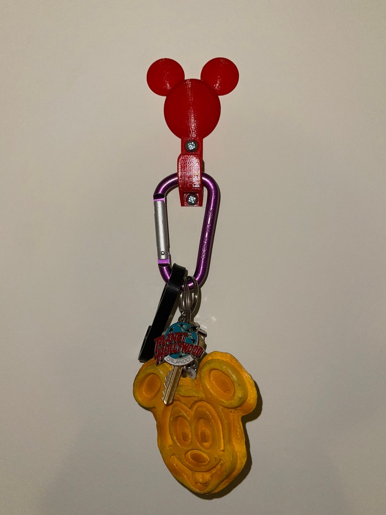 Mickey Mouse Themed Wall Hook Etsy