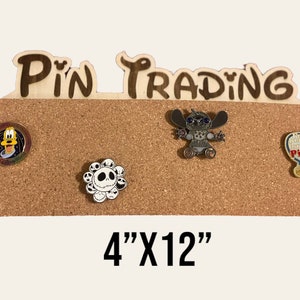 Pin Trading Castle Peeking Mickey & Minnie Cork Board Pin Board with Magnets