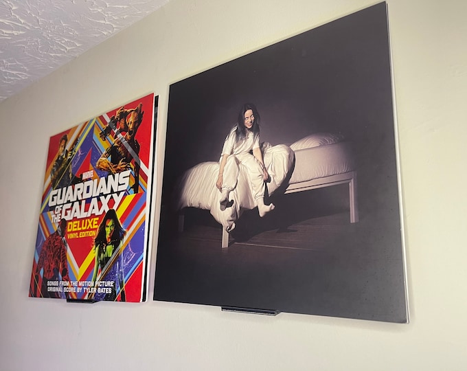 5Pack of Vinyl Record Album Wall display