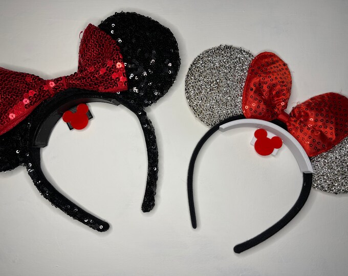 Decorated Mickey Ear Holder 5 or 10 packs