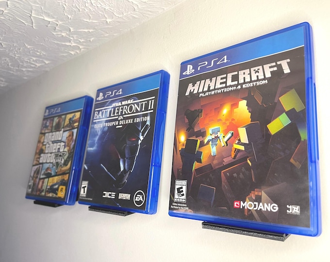 5Pack of Video Game and CD Case Wall displays