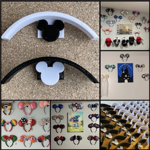 how others used wall displays to show off their collection of Disney ears