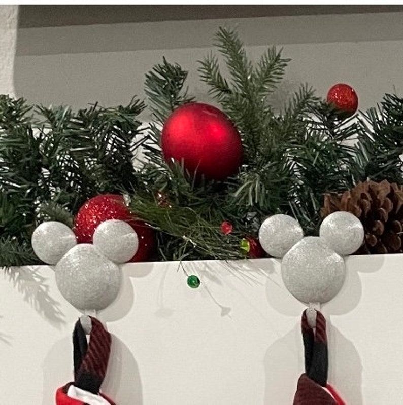 Mickey Themed Christmas Stocking holder image 2