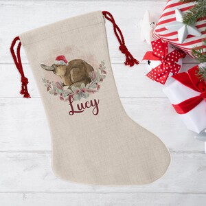 Personalised Christmas Stocking, Platypus Stocking, Australian Native Animal Stocking
