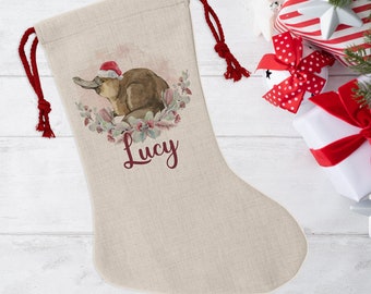 Personalised Christmas Stocking - Platypus