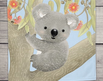 Face Towel - Koala and Joey - Baby Face Cloth