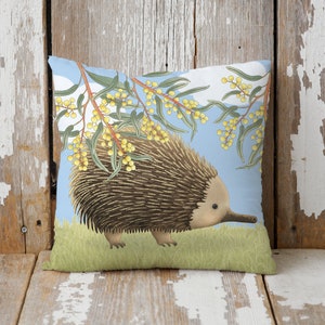 Echidna Cushion Cover - Australian Native Animal - Kids Cushion