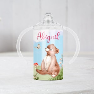 Personalised Sippy Cup - Woodland Animals