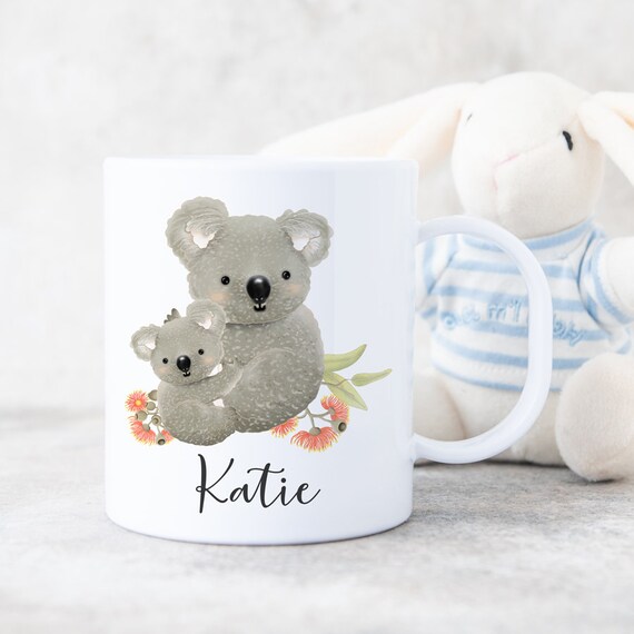 Personalized Koala Mug – Kids Melamine Mug