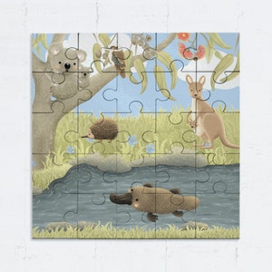 Jigsaw Puzzle - Kids Puzzle - 25-piece Australian Animals Puzzle