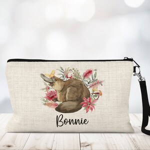 Personalisierte Kosmetiktasche, Schnabeltier Make-up Tasche