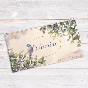 Estuche personalizado - Ramos de eucalipto y lavanda