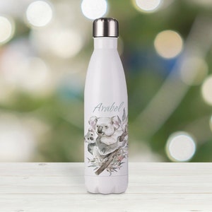 Personalised Drink Bottle - Koala with Joey