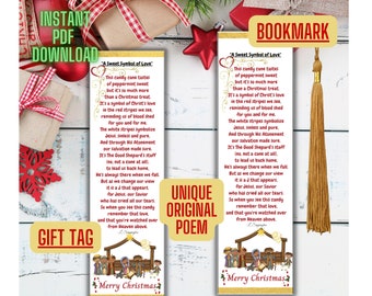 Legend of the Candy Cane Card - Etsy