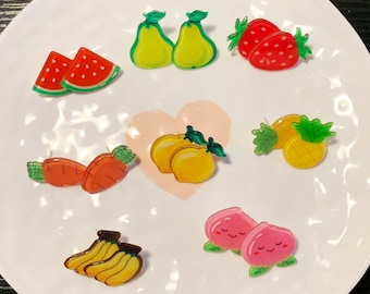 Fruit Stud Earrings