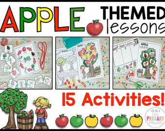 Preschool Apple Activities