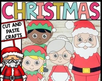 Christmas craft bundle | Santa craft | Winter holiday craft