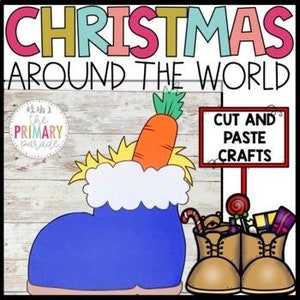 Wooden Shoe craft | Christmas around the world | Holidays around the world