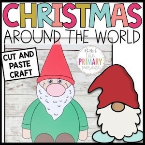 Tomte craft | Christmas around the world | Holidays around the world | St Lucia
