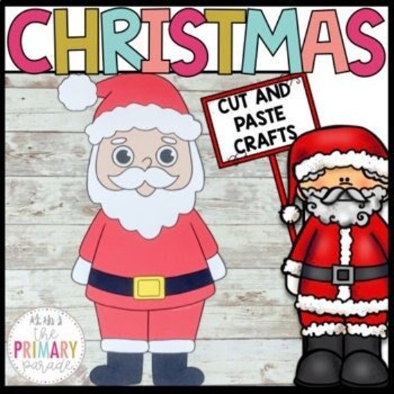 Santa Craft Christmas Craft Polar Express Craft Winter Craft