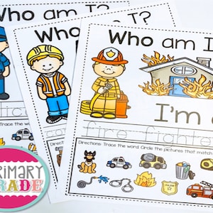 Preschool Community Helpers Theme - Etsy