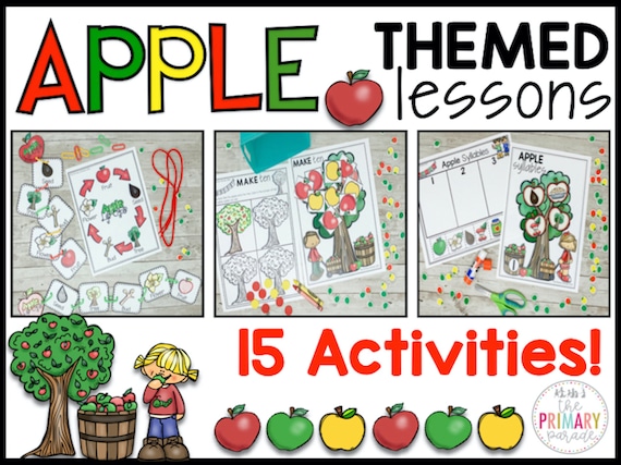 Preschool Apple Activities