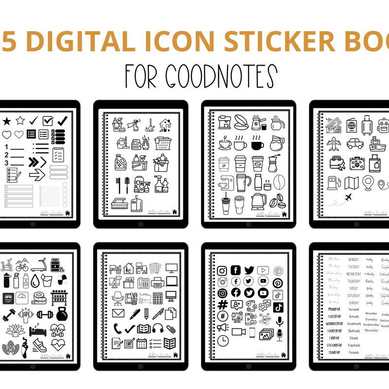 Icon Sticker - Etsy