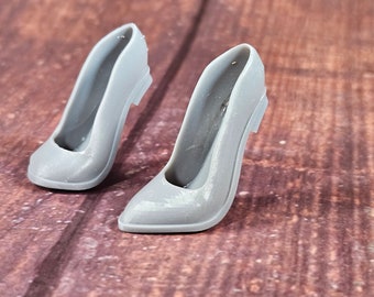 2 pair of "Flats"  3D Printed G1 Doll Shoes