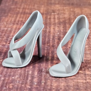 2 pair of Strappy Sandals 3D Printed G1 Doll Shoes