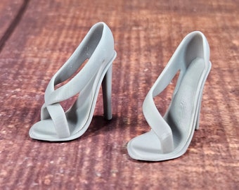 2 pair of Strappy Sandals 3D Printed G1 Doll Shoes