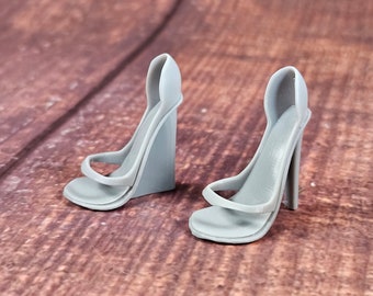 2 pair of Sandals 3D Printed G1 Doll Shoes