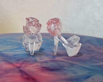 Rose Heel Sandals 3D Printed G3 Doll Shoes