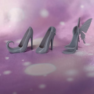 3 pair of Specialty 3D Printed G1 Doll Shoes