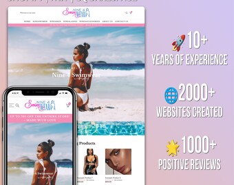 Custom Website Design: Shopify & Wix Theme Setup