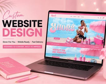 Hair Care Website Design, Custom Beauty Product Shopify Store Setup