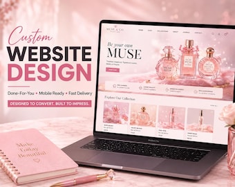 Perfume Website Design, Custom Fragrance & Beauty Shopify Store Setup