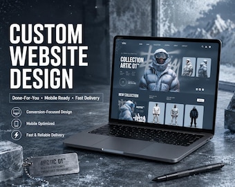 Custom Streetwear Website Design | Clothing Brand Shopify Store | Fashion Apparel Ecommerce Web Design Service