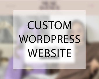 Benutzerdefiniertes WordPress Website Design | Professionelle und reaktionsschnelle WordPress Seite