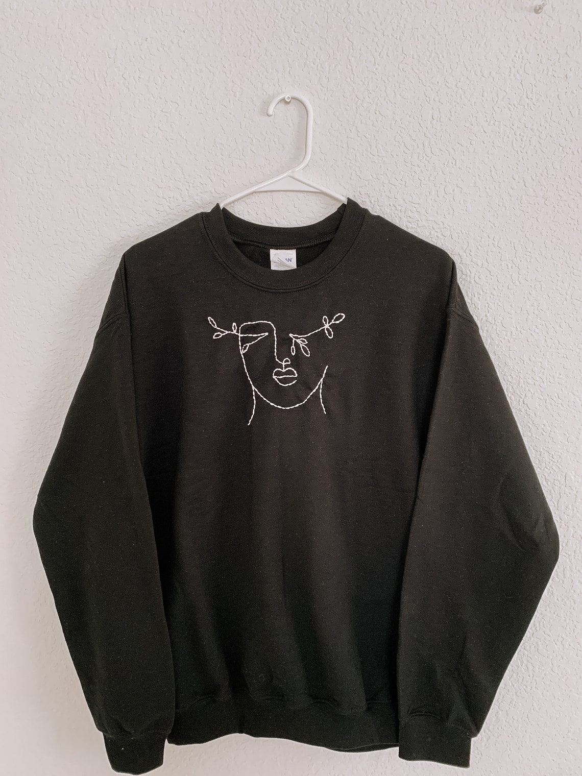 Custom Embroidered Sweatshirt Etsy