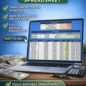 Calculadora de amortización de hipoteca (hoja de cálculo de Excel): pagos adicionales y calendario de amortización